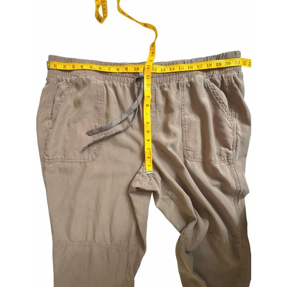 Maurices Womens Dusty Mauve Jogger Pants Cotton Drawstring Elastic Waist Sz 22W - Picture 10 of 12